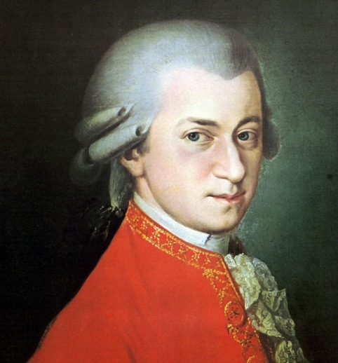 Potret Wolfgang Amadeus Mozart
